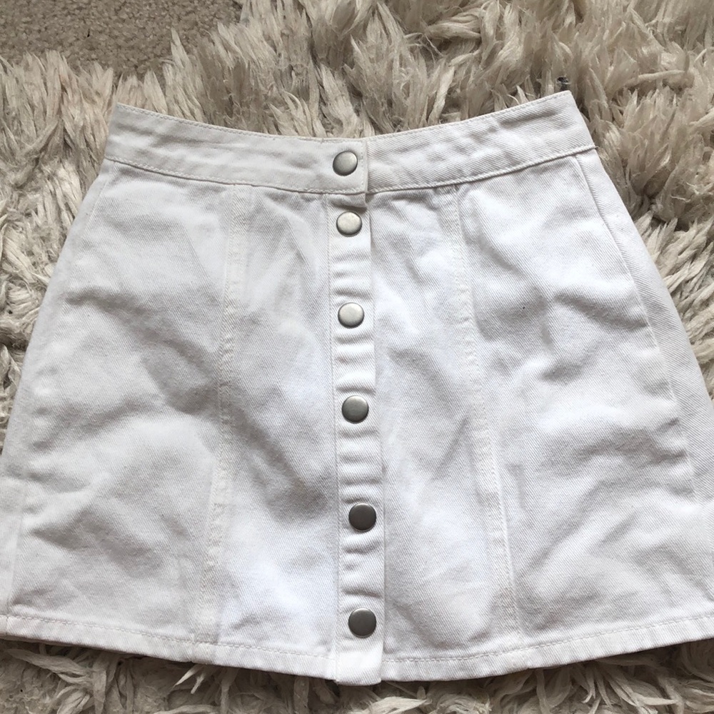 Brandy Melville Jean Skirt